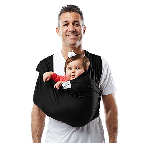 Baby K'tan Original Baby Carrier, Black, X-Small
