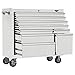 Viper Tool Storage V4109WHR 41-Inch 9-Drawer 18G Steel Rolling Tool Cabinet, White