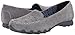 Skechers Women's Bikers Pedestrian Memory Foam Slip-On Moccasin,9.5 M US,Charcoal Expressway