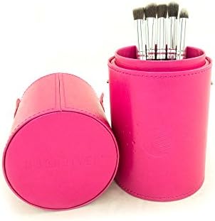 Moonriver Beauty 5 Piece Mini Kabuki Makeup Brush Kit with Premium Makeup Case