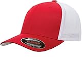 Flexfit Trucker Cap. 6511 - Red / White - One Size