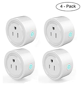 RtTech Smart Plug Wi-Fi Outlet Socket Wireless Compatible
