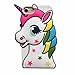 Joyleop Stars Unicorn Case for iPhone 5 5C 5G 5S,iPhone SE Cover,Cute Kids Girls Cartoon 3D Soft Silicone Shell,Fun Animal Kawaii Character Fashion Unique Rubber Shockproof Protector for iPhone5s 5g