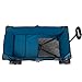 Timber Ridge Folding Camping Wagon/Cart - Collapsible Sturdy Steel Frame Garden/Beach Wagon/Cart