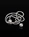 Mudder 5 Sizes 925 Silver Plated Snake Chain Necklace, 10 Pieces