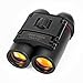 Ohuhu Lightweight Durable Adjustable Mini 8x21 Folding Zoom Binoculars with Black Carry Bag and Clean Cloth