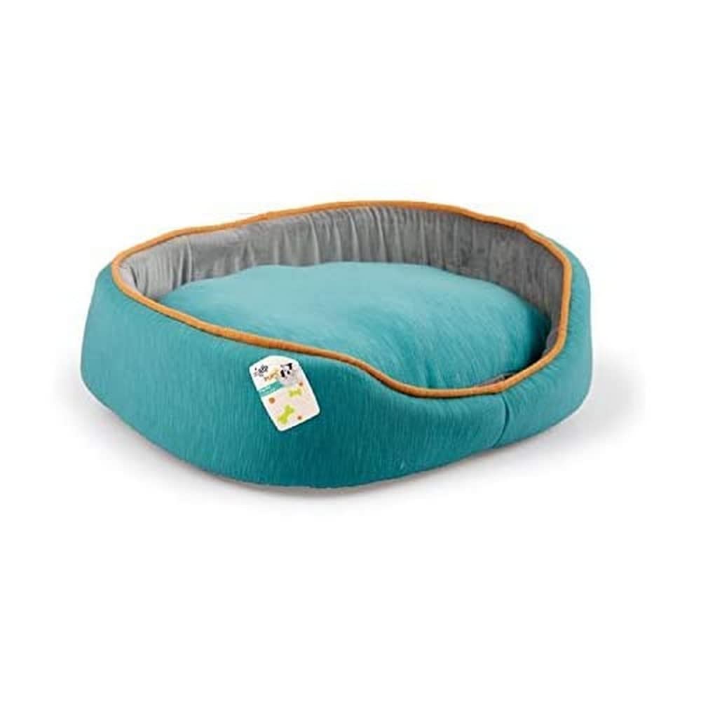 ALL FOR PAWS PUPS Cute and Soft Pups Bed, Turquoise, 3 kg