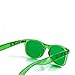 GloFX Green Color Infused Diffraction Glasses – Color Therapy Rave Glasses Chakra Glasses
