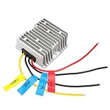 uxcell Power Converter Regulator DC 48V(38V~60V) Step-Down to DC 12V 10A 120W Waterproof Voltage Convert Transformer