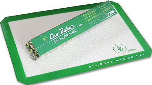 Silicone Baking Mat | 2-pk | Best Guarantee | German & American Approved Silicone | Half Sheet Baking Mat
