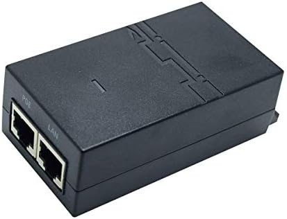POE Injector -2Port Poe for 48V15.4W with IEEE802.3i 10 Base-T IEEE802.3i 100 Base-TX IEEE802.3X Flow Control (POE Injector)
