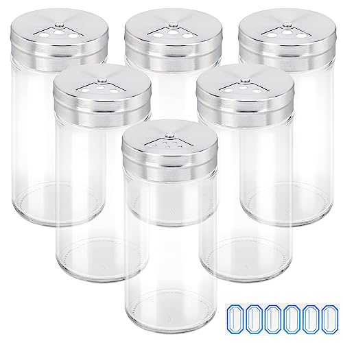 Segarty Spice Jars with Shaker Lids, Pack oz Glass Spice