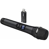 FIFINE TECHNOLOGY Wireless Microphone System, K026-USB, k026-handheld mic (K026)