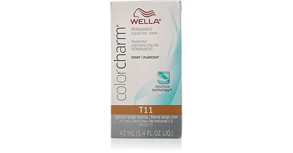Wella T11 Lightest Beige Blonde Color Charm Toner Amazon Ae