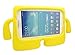 Tab 3, 7, Tab 4 Case, Kids Shock Proof Foam Case Cover Stand for Samsung Galaxy Tab 3, 7, Tab 4 (7.0) P3200/ T110/ T210/ T230 (Yellow)