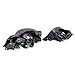 VioGi Fit 09-11 Honda Civic 4-Door Sedan Clear Lens Fog Lights Kit w/Bulbs+Switch+Wiring Harness+Relay+Bracket+Necessary Mounting Hardware