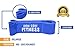 Heavy Duty Thick Resistance Band – 60-150 lb Pull Up Training Band for Pull Ups, Powerlifting, Bench Press & Deadlifts – Long Loop Band for Home Gym, Stretching, Chin Ups & Mobility Workouts (Blue)