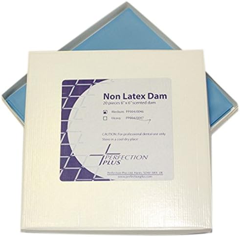 Perfection Plus MAT1001X Non-Latex Dam 6x6 Medium Strength Flexibility