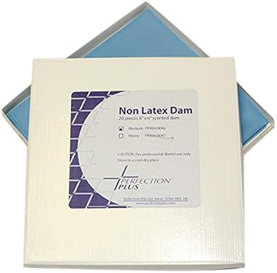 Perfection Plus MAT1001X Non-Latex Dam 6x6 Medium Strength Flexibility