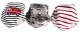 Lace Kenzola 3-pc Soft & Comfortable Baby Drooler Bibs Scarf Set for Girls & for Boys Bus