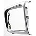 Evan-Fischer Headlight Door Compatible with Toyota Pickup 92-95 Left Side 4WD Chrome/Black
