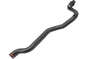 Anlseiod Coolant Hose Cooling Connector Pipe compatible for A4 A5 A6 A7 A8 Quattro Q5 Q7 SQ5 S4 S5 2008-2017 radiator cooling pipe coolant return pipe Replace# 06E121065N 06E121065AA 06E121065Q