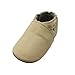 Sayoyo Lowest Best Baby Soft Sole Prewalkers Skid-resistant Baby Toddler Shoes Cowhide Shoes (18-24 Months, Beige)