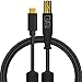 DJ TechTools Chroma Cables: Audio Optimized USB-C to USB-B Cable with 56K Resistor (Black)