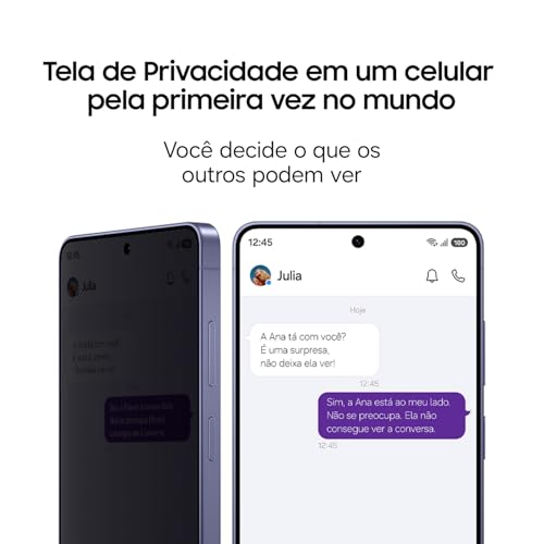 Celular Samsung Galaxy S26 Ultra 5G, 256GB, 12GB RAM, Câmera Quádrupla, Tela Grande de 6.9" - Branco