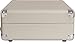 Crosley Cruiser Deluxe Vintage 3-Speed Bluetooth Suitcase Turntable, White Sandthumb 4