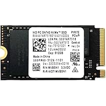 Amazon.com: GALIMU SSS1697518 SN740 512GB M.2 2242 42mm NVMe PCIe  