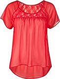 FULL TILT Lace Woven Womens Top