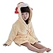 DQdq Little Girl's Hooded Sleepwear Little Boy's Bathrobe Toddler Kids Robe