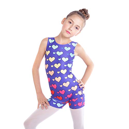 image for ZIZI Gymnastics Leotards for Girls One-piece Sparkle American Girl Lig