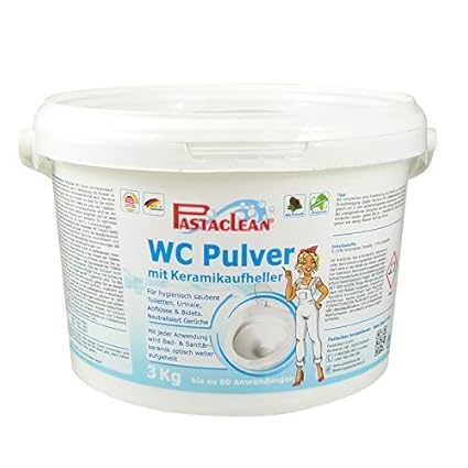 Pastaclean WC-Pulver mit Keramik -Aufheller 3kg