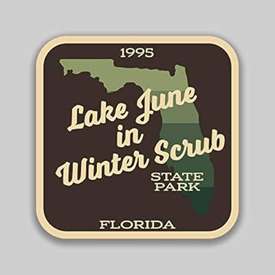 Amazon Com Lake June In Winter Scrub State Park Sticker Explore