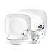 CORELLE Dinnerware Set Dalena, White