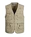 Men's Fishing Vest Multi Pockets Plus Size Photography Outdoor Climbing Causual Tactical Multi Use Vest