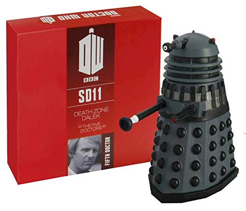 Official Licensed Merchandise Doctor Who Figurine Collection Death Zone Dalek From The Five Doctors Hand Painted 1:16 Scale Collector Boxed Model Figure #SD11