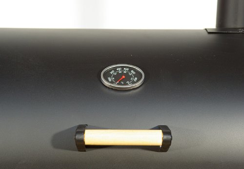 Smoker BBQ Grill Grillwagen Holzkohlegrill Kamingrill XL 32 kg – Bild 7