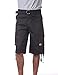 Pro Club Men's Cotton Twill Cargo Shorts with Belt - Regular and Big & Tall Sizes