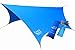 Waterproof Rip Resistant Camping Tarp For Any weather. Perfect Tent cover Or Hammock Rain Fly. Use For Shelter Or Sunshade. Ultralight And Portable Nylon Fabric. Great For Hiking, Backpacking & Travel