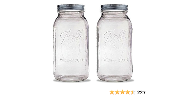 Ball 2 Quart Wide Mouth Canning Jar Pack Of 2 Amazon Ca Home Ball 2 Quart Wide Mouth Canning Jar Pack Of 2 Amazon Ca Home