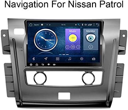 HARBERIDE GPS Navigation for Nissan Patrol 2018-2019 Easy Installation Support Receiver Video Player FM/ Radio WIFI/ Bluetooth /TF/USB/AUX/Steering Wheel control