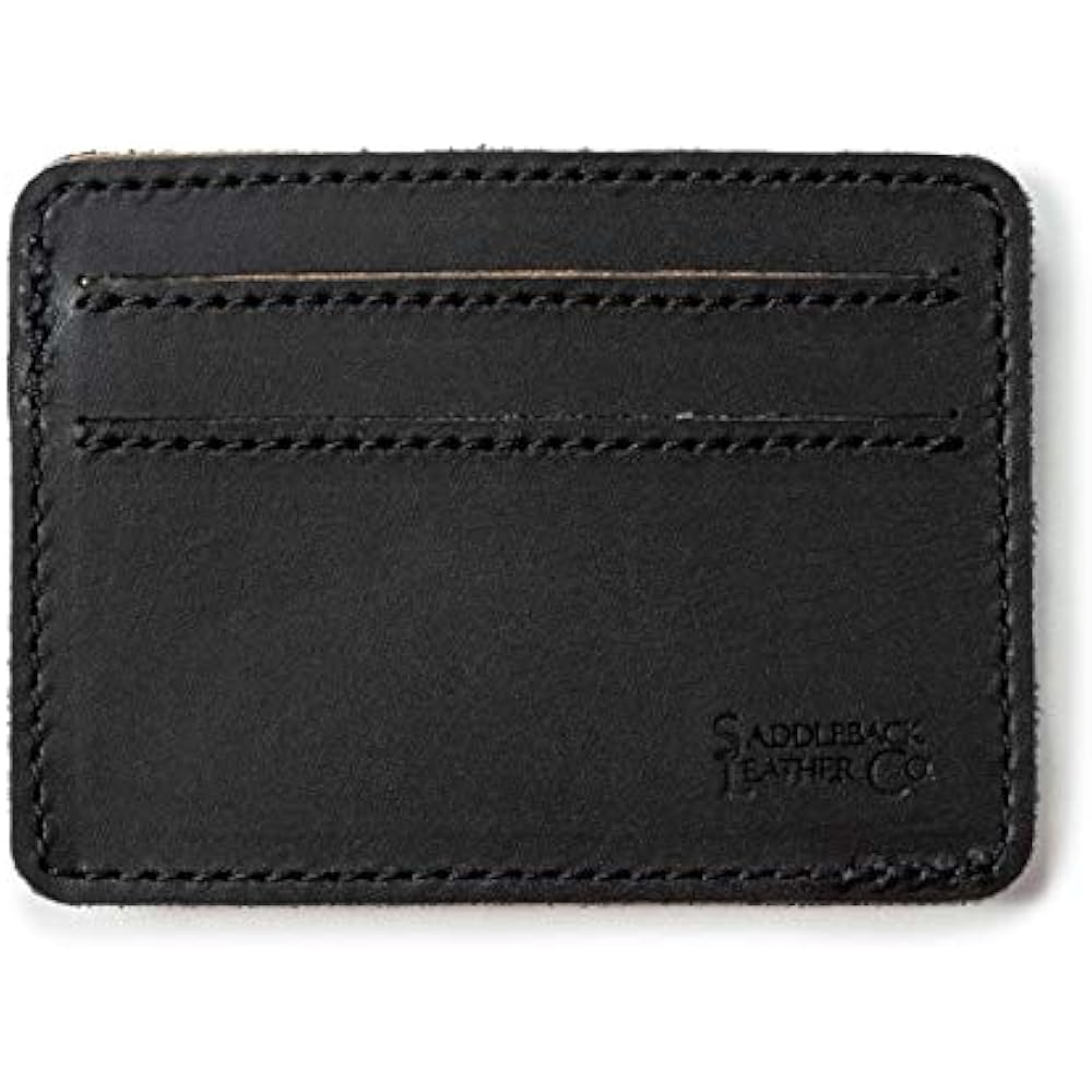 Leather Front Pocket Wallet With Id Window Literacy Basics