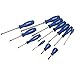 Kobalt 12-Piece Variety Pack Screwdriver Set With EVA Foam Tool Box Tray