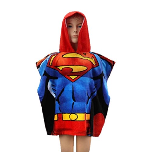 superman hooded towel