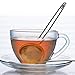 IHUIXINHE Loose Leaf Tea Snap Ball &Tea Mesh Stainless Steel Strainer with Handle (4 Pack) Ball Shape Tea Infuser and Filters