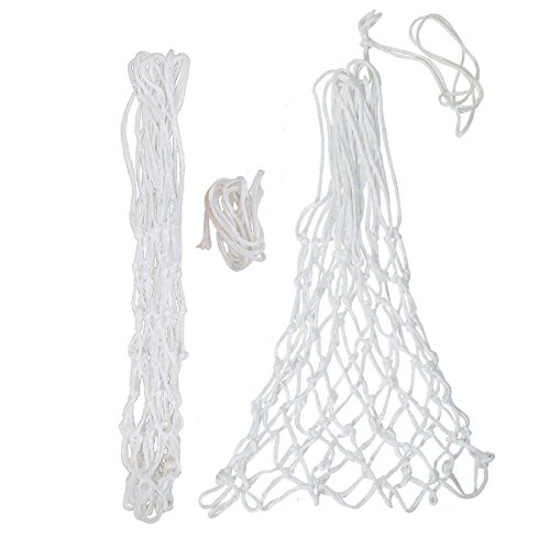 GSI Pair of Premium Quality Heavy Duty All Weather Professional Thick Basketball Net with 12 Loops (4mm) - Thumbnail 3