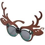 Ugly Christmas Sweater Party Sunglasses Tree Santa Reindeer
